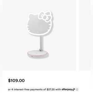 Hello Kitty Rechargeable LED Makeup Mirror